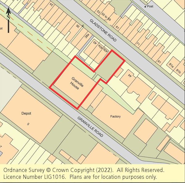 Lot: 82 - SUBSTANTIAL OFFICE BLOCK INVESTMENT WITH FUTURE POTENTIAL FOR DEVELOPMENT -